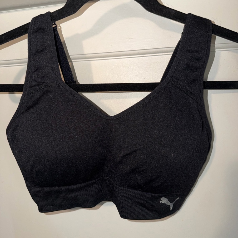 Puma Classic Black Sports Bra